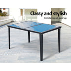 NNEDSZ Outdoor Furniture 7pcs Dining Set-4