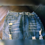 DON JOHN Jean Shorts Handmade Women's