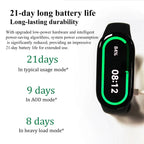 NNEOBA MOLED Fitness Tracker Black
