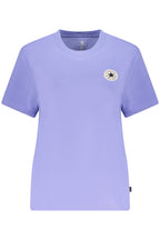 CONVERSE WOMEN'S SHORT-SLEEVE T-SHIRT PURPLE