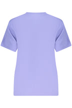 CONVERSE WOMEN'S SHORT-SLEEVE T-SHIRT PURPLE