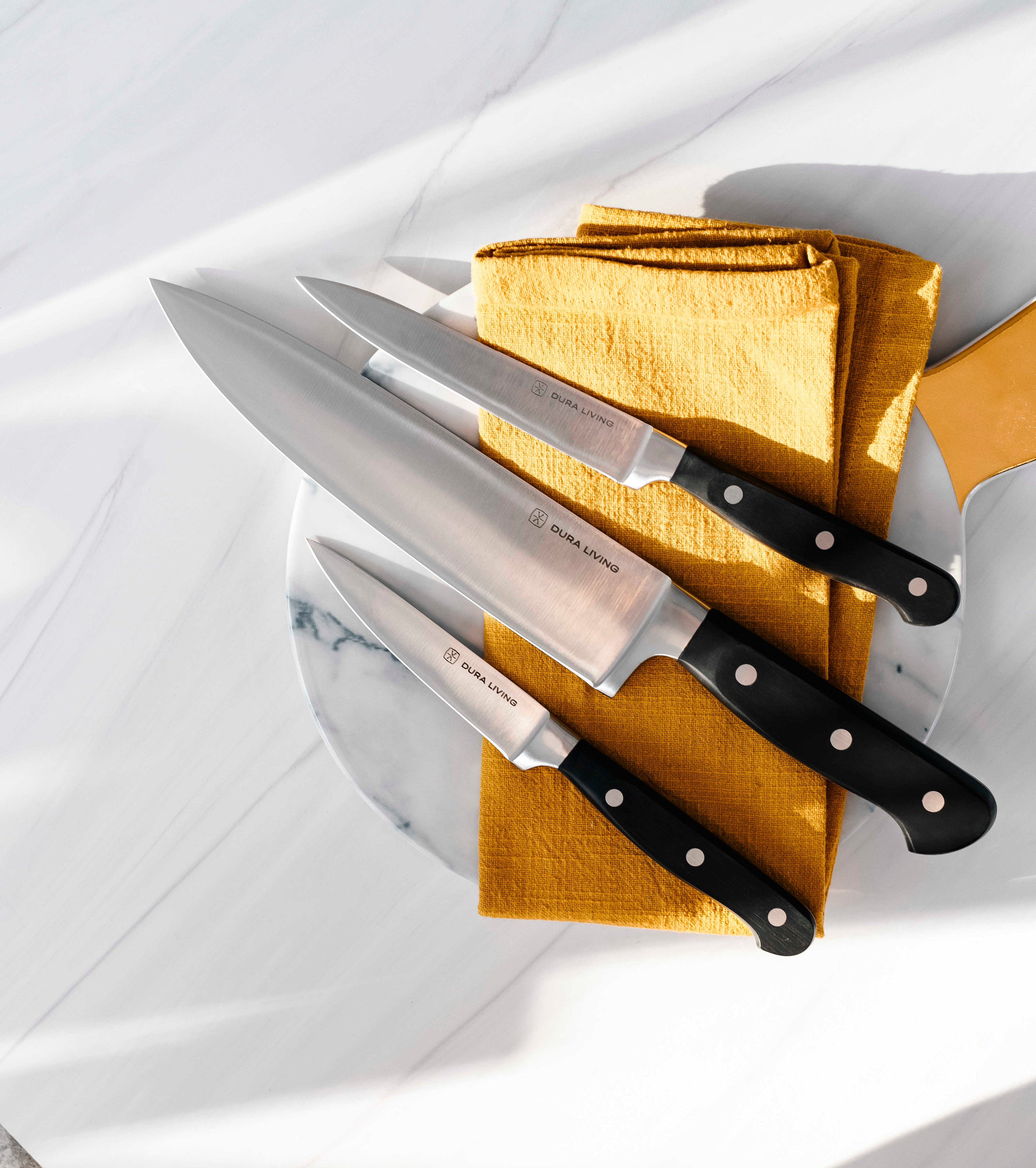 Superior 4 Piece Kitchen Knife set - Black