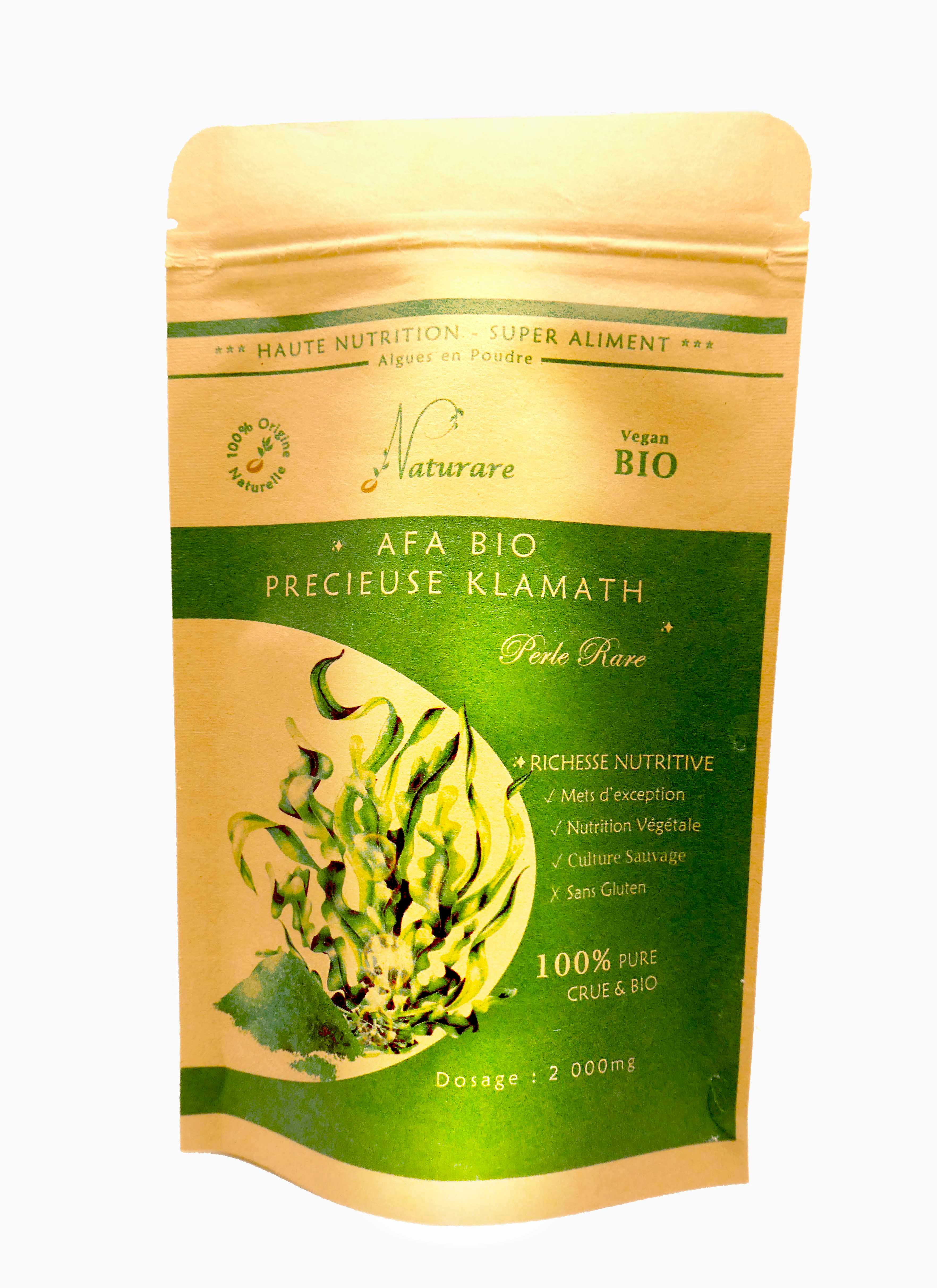 PRECIOUS KLAMATH ORGANIC 2000mg - High Nutrition Food Supplement
