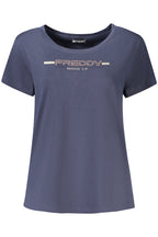 FREDDY WOMEN'S SHORT-SLEEVE T-SHIRT BLUE