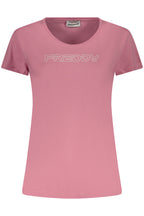 FREDDY WOMEN'S PINK SHORT-SLEEVE T-SHIRT