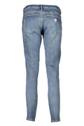 GUESS JEANS WOMEN'S DENIM JEANS BLUE