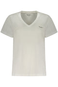 PEPE JEANS WOMEN'S SHORT-SLEEVE T-SHIRT WHITE